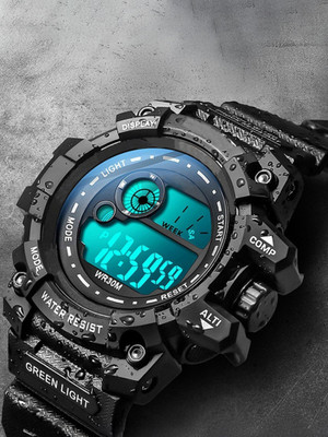 GHATIKA Jee Shock Unisex Waterproof Sport Digital For - & Children Analog-Digital Watch  - For Men & Women