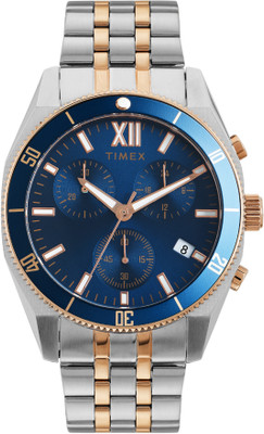 TIMEX TWEG298SMU02 Timex Blue Round Dial Analog Watch  - For Men