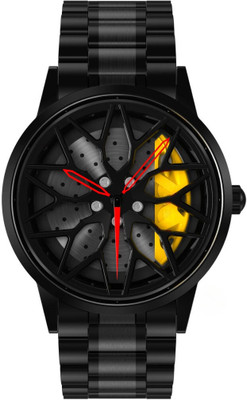 BUSRA 3D Car Wheel Watch Analog Watch  - For Boys