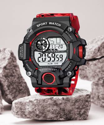 Sport mode led watch shop
