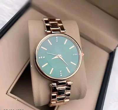 JAK Dial Rosegold Colored Stylish Bracelet Strap Analog Watch  - For Women