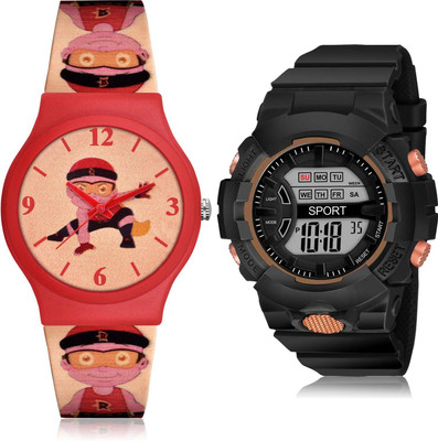 TIMOXIDE CM720-DG33 Analog-Digital Watch  - For Boys