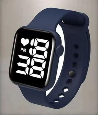 HF Haifun Blue LED- Digital Watch  - For Boys & Girls