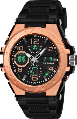 otage Metalic Watch Metalic Body Analog-Digital Watch  - For Men