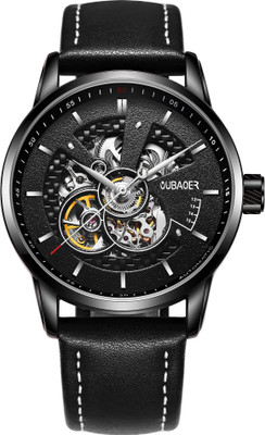 OVERFLY OUBAOER Mens Watch Automatic Mechanical Skeleton Dial Luxury Wrist Watch Analog Watch  - For Men