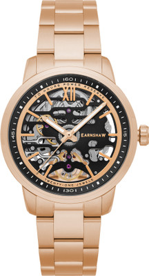 Earnshaw ES-8274-44 Babbage High Beat 72 Hour Power Reserve Analog Watch  - For Men