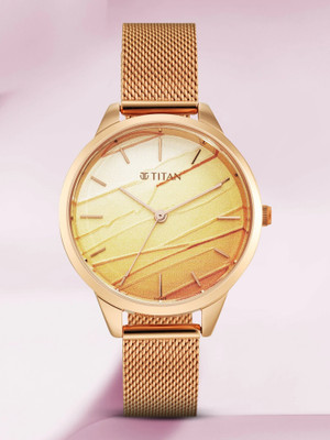 Titan 2664WM02 Purple Glam it up Analog Watch  - For Women