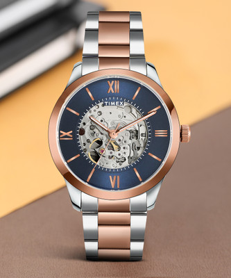 TIMEX Automatic Blue Dial Analog Watch  - For Men
