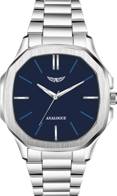 ANALOGUE Hexa Series | Adjustable Stainless Steel Strap | 3D Cut Glass | Boys Hexa Series | Adjustable Stainless Steel Strap | 3D Cut Glass | Boys Analog Watch  - For Men