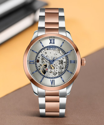 TIMEX Automatic Silver Dial Analog Watch  - For Men