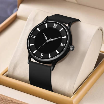 Mixora Refiner Black Roman Analog Analog Watch  - For Men