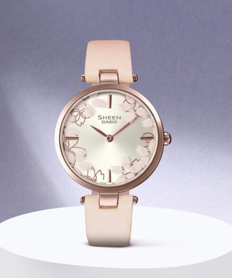 CASIO SHE-C110CGL-4AUDF Sheen Analog Watch  - For Women