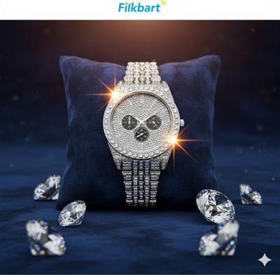 LEATHERTONE RJR Timeless Radiance: Watch on Marble Pedestal Analog Watch  - For Men & Women