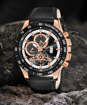 PIRASO RSSL 2025 BLACK COPPER BLACK STRAP ANALOG WATCH DATE DISPLAY BLACK COPPER DIAL AND BLACK STRAP(WATCH FOR MEN&BOY) Analog Watch  - For Men