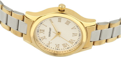 WARHAP Premium Golden Analog Watch - WAR-33 Premium Golden Analog Watch  - For Women
