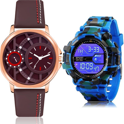 TIMETRANSELEVATE BM48-BC16 Analog-Digital Watch  - For Men