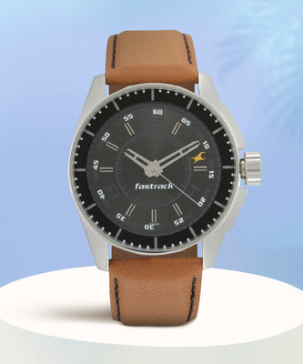 Fastrack Black magic Analog Watch  - For Men