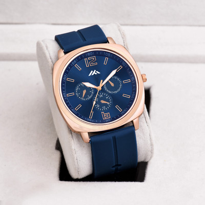 Shivark BL-58 Newly Arrived Girl Or Silicon Strap Square dial Analog Watch  - For Men
