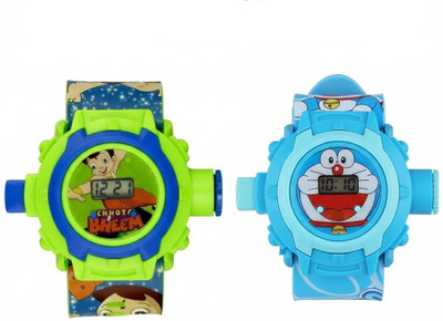 CivikCart Best Kid watch Doramon & Chota Bheem Doramon & Chota Bheem Digital Watch  - For Boys & Girls