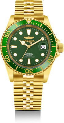 INVICTA Pro Diver Pro Diver Automatic Green Dial Analog Watch  - For Men