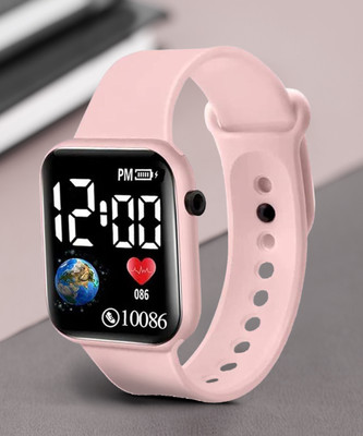 Mahi Trendz Digital Waterproof Sports Square Electronic Led Watches For Men And Kids Digital Watch  - For Women