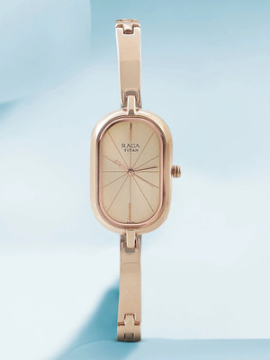 Titan NP2577WM01 Raga Viva Analog Watch  - For Women