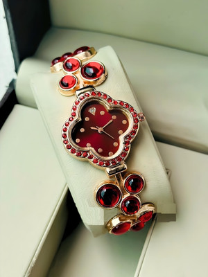ILOZ 4215565gGHFHgfg NEW ARRIVAL FANCY FLOWER DESING UNIQUE ANALOG WRIST WATCH LADIES & GIRLS Analog Watch  - For Women