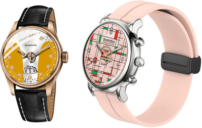 RegalHands A luxurious fusion of Analoge Watch and classic leather craftsmanship.-10011 Analog Watch  - For Men