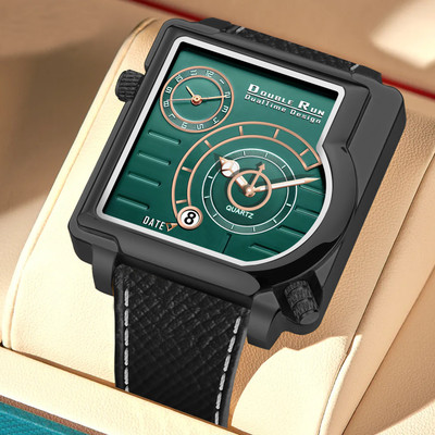 DoubleRun Analog Watch  - For Men