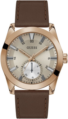 GUESS GW0793G3 Grayson Grey Round Dial Analog Watch  - For Men