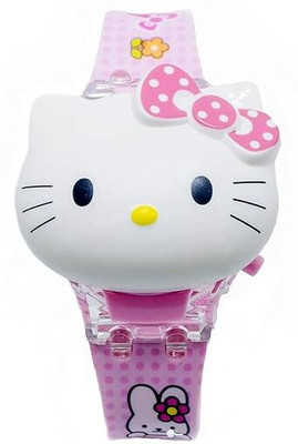 SHREESHAYAMTRADER Hello Kitty Watch For Grils Digital Watch  - For Girls