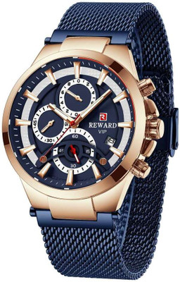 Reward Blue Color Analog Watch For Men Analog Watch  - For Men