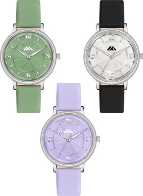 Shocknshop Multicolor Dial Fashion Combo Watches For Women And Girls -Pack of 2 Analog Watch  - For Women