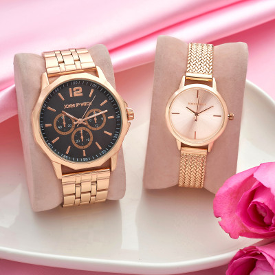 Joker & Witch Joker & Witch Robert & Susan Couple Watches Analog Watch  - For Men & Women