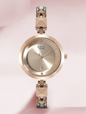 Titan NQ2606WM01 Raga VIVA 2 Analog Watch  - For Women