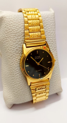 Le Le Watch for men gold colour waterproof watches Analog Watch  - For Men