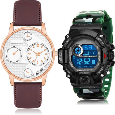 TIMOXIDE BM28-BC20 Analog-Digital Watch  - For Men