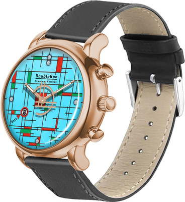 DoubleRun Analog Watch  - For Men