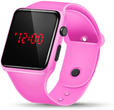 DECLASSE Girls Square Date Display Digital Led Kids Digital Watch  - For Girls
