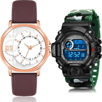 TIMOXIDE BM40-BC20 Analog-Digital Watch  - For Men