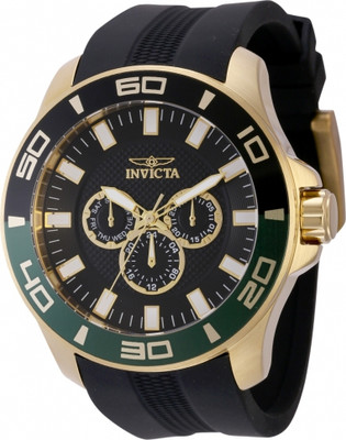 INVICTA 44524 Pro Diver Quartz Black Dial Analog Watch  - For Men