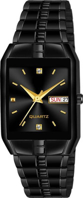 BRATON Analog Watch- PREMIUM QUALITY BLACK PLATED DAY & DATE FUNCTIONING WATCH FOR MEN&BOYS Analog Watch  - For Men