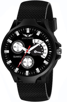 LOIS CARON Boys Analog Watch ALL BLACK SERIES Boys Analog Watch Analog Watch  - For Men