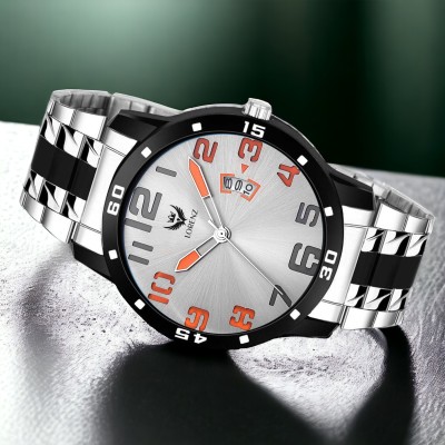 LORENZ MK-3051K Lorenz two tone chain & multi colour dial watch for men | watch for boys | 3051K Analog Watch  - For Men