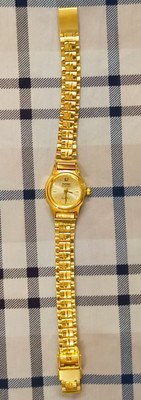 house of common Watches gold colour waterproof watch for women Analog Watch  - For Women