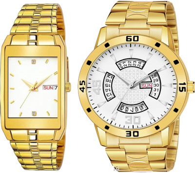 Caihong Golden-White-Gold-22 Analog Watch  - For Men