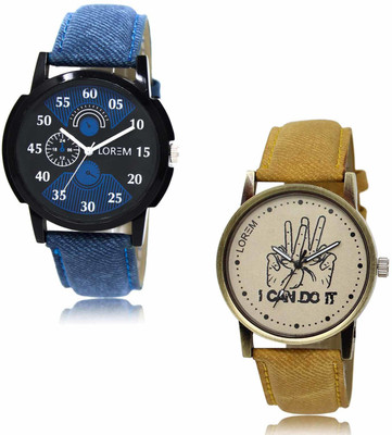LOREM OE-LR02-LR30 Analog Watch  - For Men