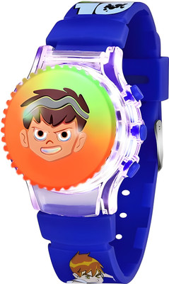 AHAD CREATION Spinner_ben10_blue Analog Watch  - For Boys & Girls