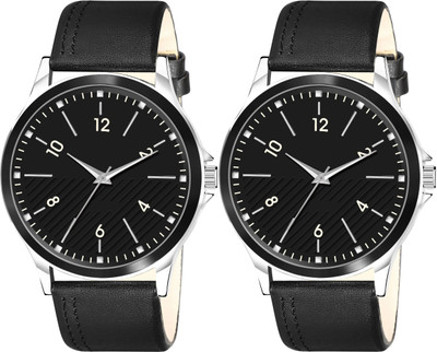 TVILLA Black Stylish Dial MZ-LR93 Analog Watch  - For Men