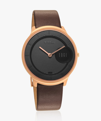 Titan 1843Wl03-Dk553- Edge Base Line Analog Watch  - For Men